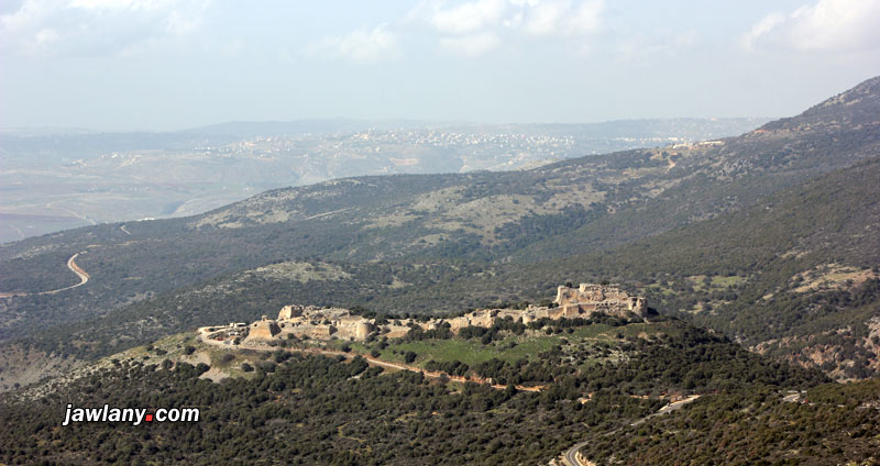 منطقة مزارع شبعا وقرية الغجر ظهر اليوم